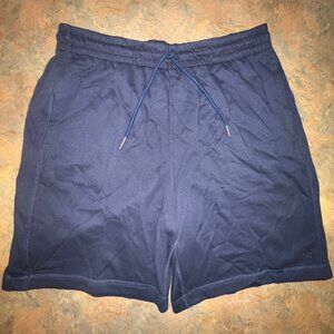 DSG Men's French Terry Athletic Fit Shorts, Large, Navy‎